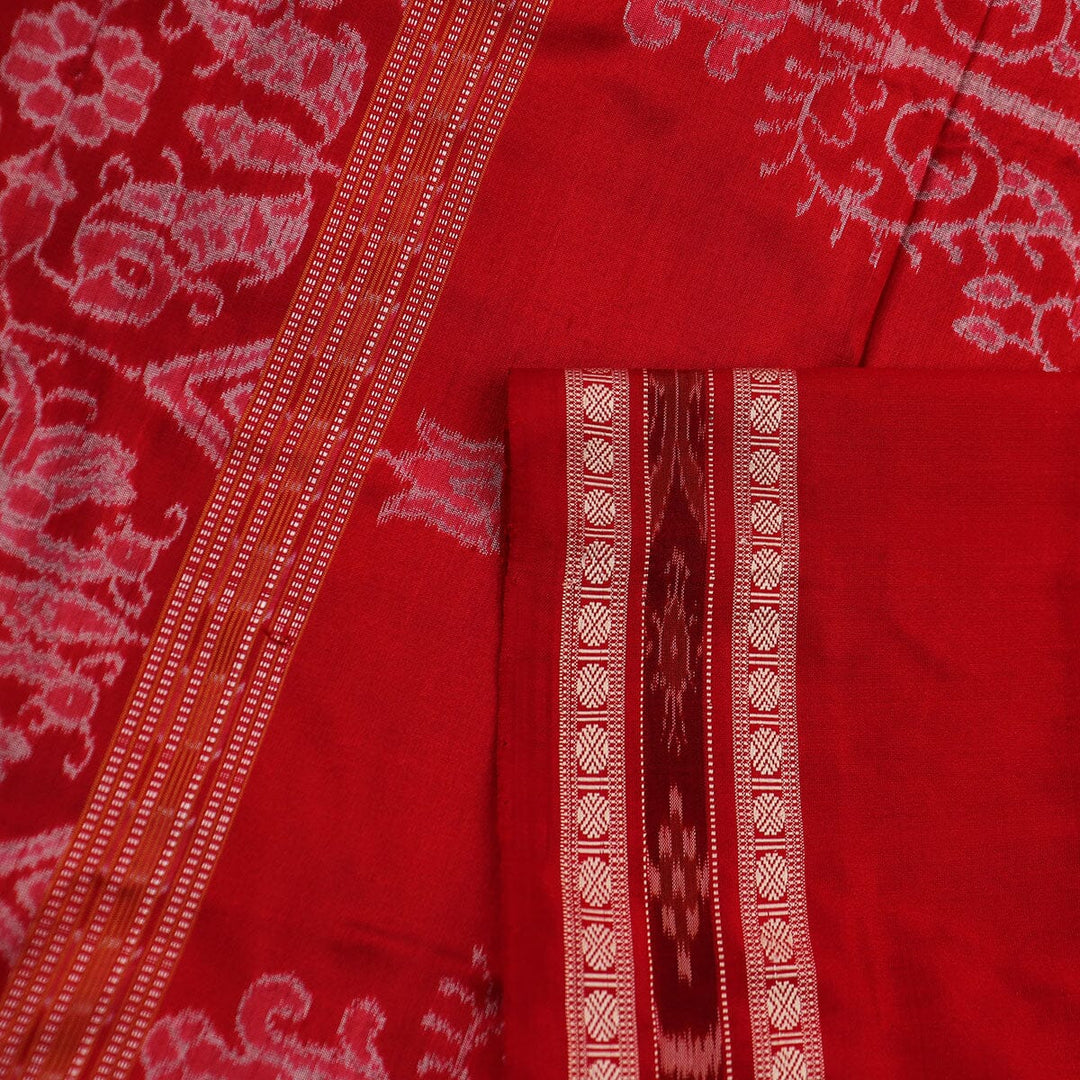 Handloom Sambalpuri Ikkat Silk Saree Handloom Saree_Sambalpuri Silk Priyadarshini Handloom
