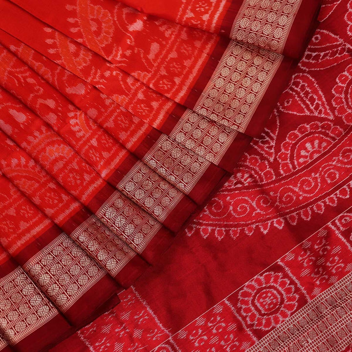 Handloom Sambalpuri Ikkat Silk Saree Handloom Saree_Sambalpuri Silk Priyadarshini Handloom