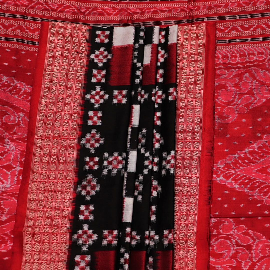 Handloom Sambalpuri Ikkat Silk Saree Handloom Saree_Sambalpuri Silk Priyadarshini Handloom