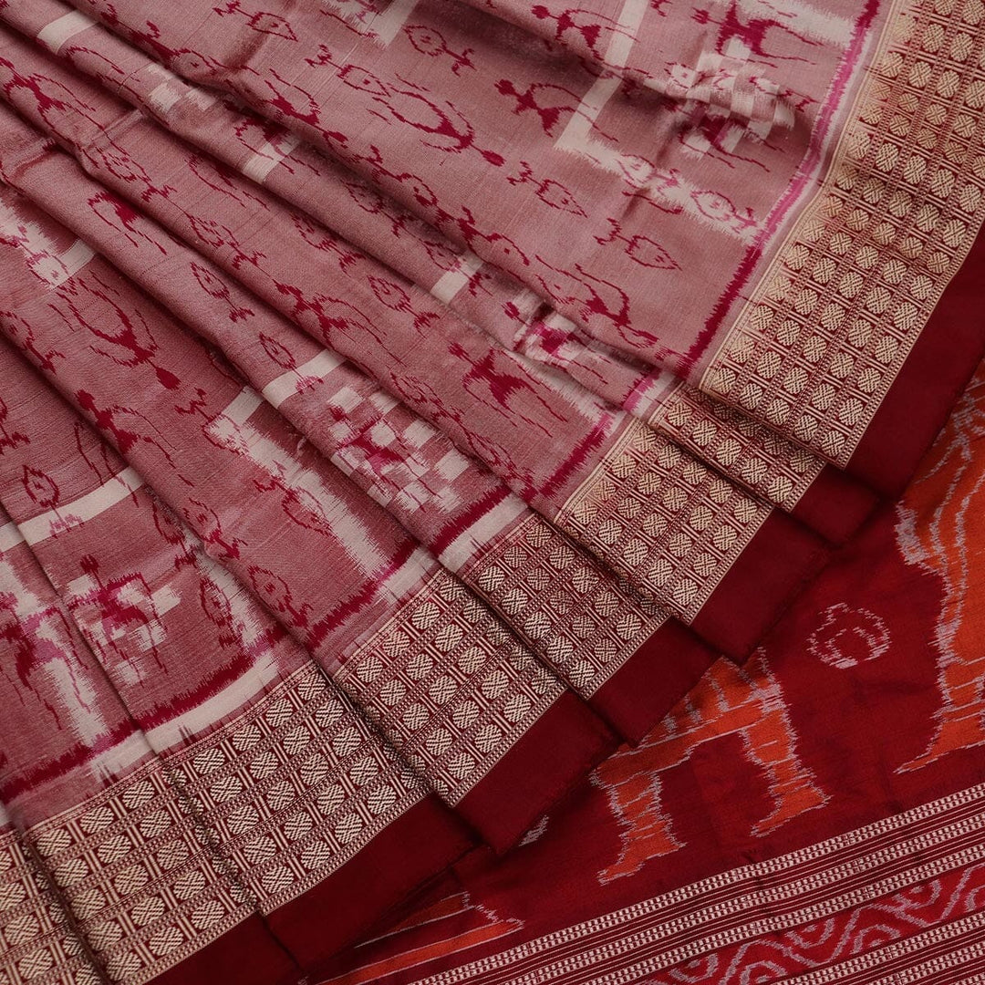 Handloom Sambalpuri Ikkat Silk Saree Handloom Saree_Sambalpuri Silk Priyadarshini Handloom
