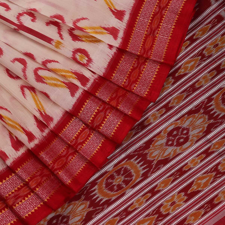 Handloom Sambalpuri Ikkat Silk Saree Handloom Saree_Sambalpuri Silk Priyadarshini Handloom