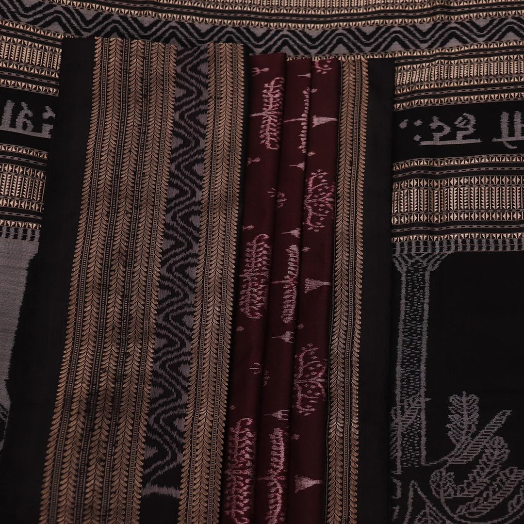 Handloom Sambalpuri Ikkat Silk Saree Handloom Saree_Sambalpuri Silk Priyadarshini Handloom