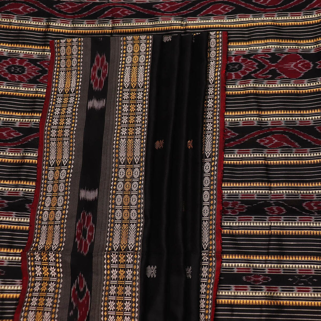 Handloom Sambalpuri Ikkat Silk Saree Handloom Saree_Sambalpuri Silk Priyadarshini Handloom