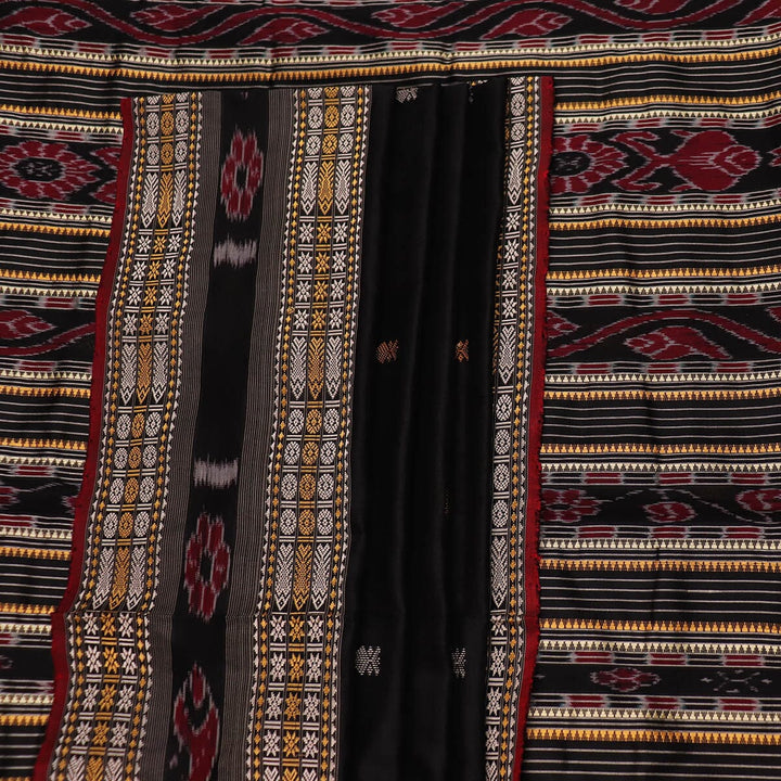Handloom Sambalpuri Ikkat Silk Saree Handloom Saree_Sambalpuri Silk Priyadarshini Handloom
