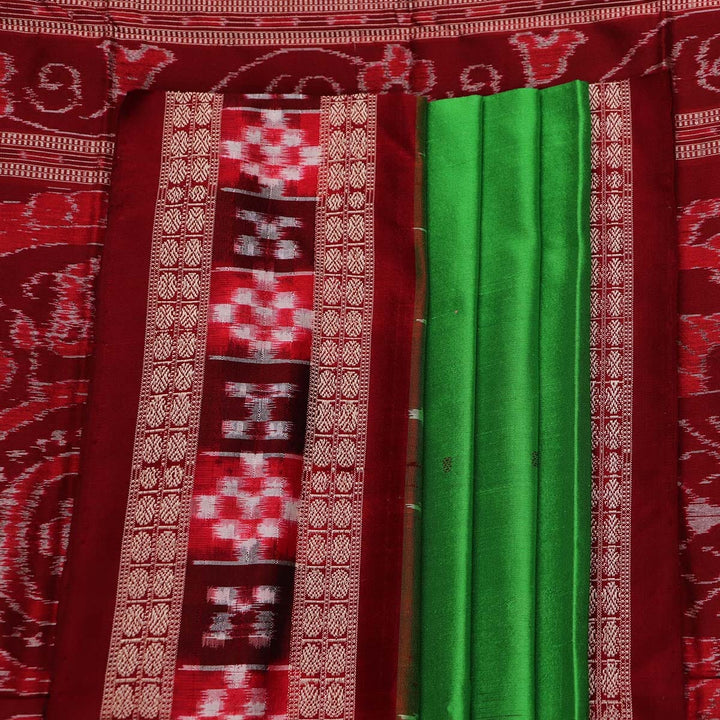 Handloom Sambalpuri Ikkat Silk Saree Handloom Saree_Sambalpuri Silk Priyadarshini Handloom