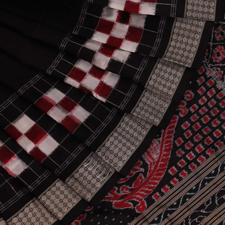 Handloom Sambalpuri Ikkat Silk Saree Handloom Saree_Sambalpuri Silk Priyadarshini Handloom