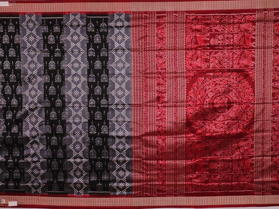 Handloom Sambalpuri Ikkat Silk Saree Handloom Saree_Sambalpuri Silk Priyadarshini Handloom