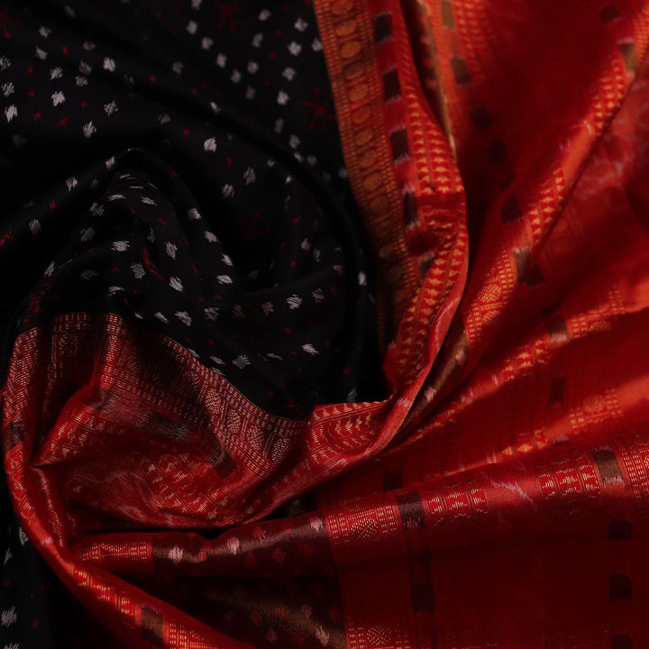 Handloom Sambalpuri Ikkat Silk Saree Handloom Saree_Sambalpuri Silk Priyadarshini Handloom