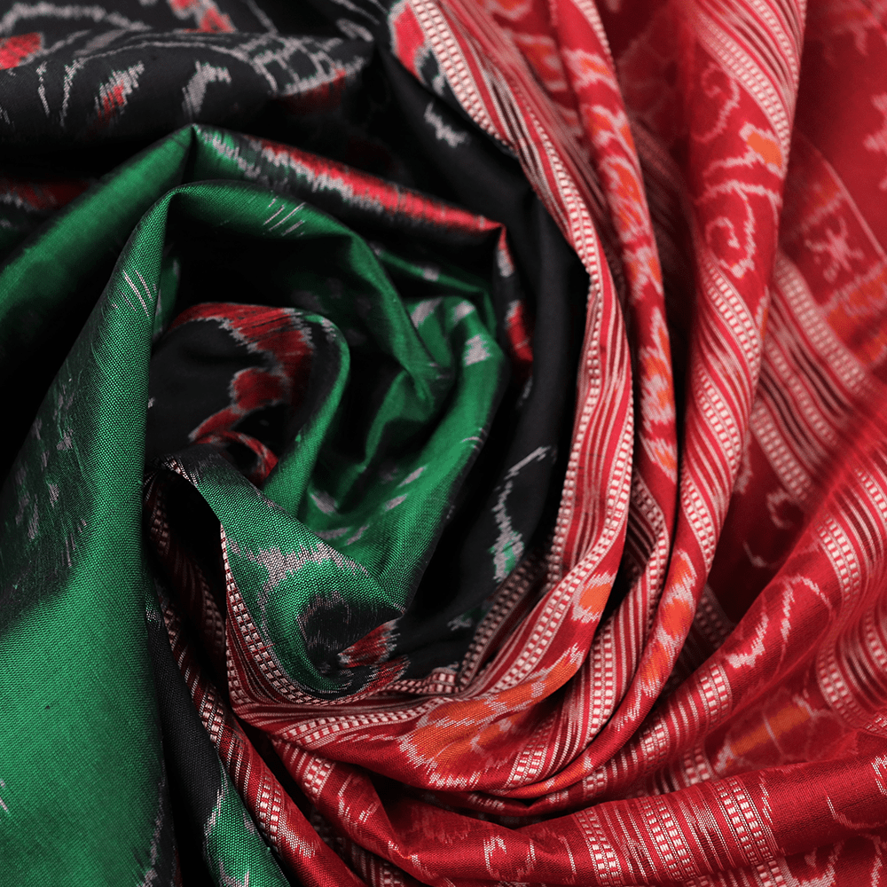 Handloom Sambalpuri Ikkat Silk Saree Handloom Saree_Sambalpuri Silk Priyadarshini Handloom