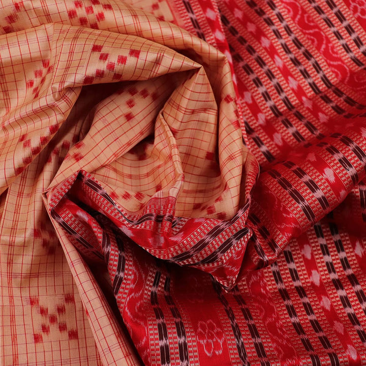 Handloom Sambalpuri Ikkat Silk Saree Handloom Saree_Sambalpuri Silk Priyadarshini Handloom