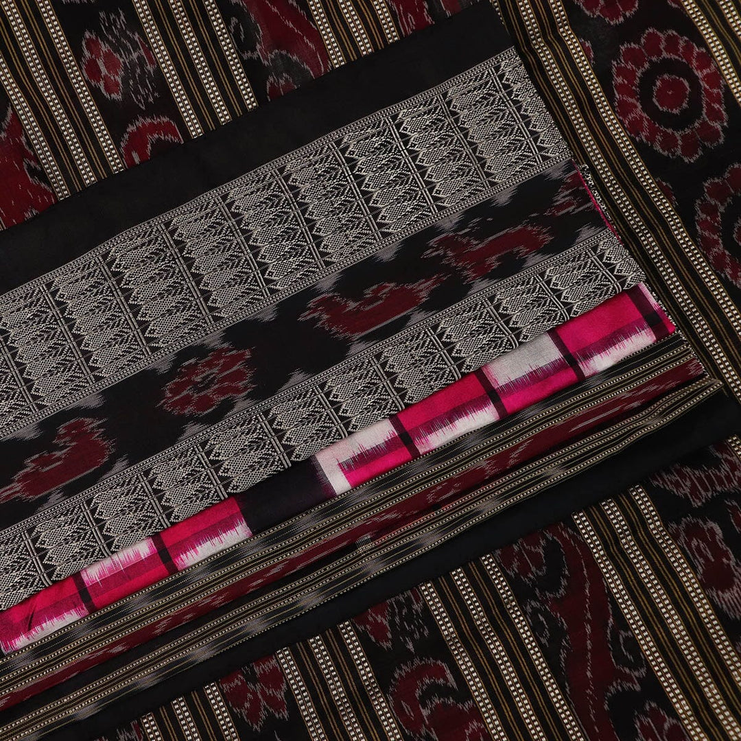 Handloom Sambalpuri Ikkat Silk Saree Handloom Saree_Sambalpuri Silk Priyadarshini Handloom