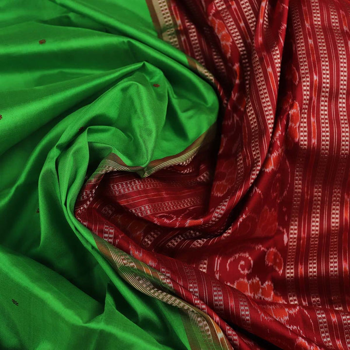 Handloom Sambalpuri Ikkat Silk Saree Handloom Saree_Sambalpuri Silk Priyadarshini Handloom
