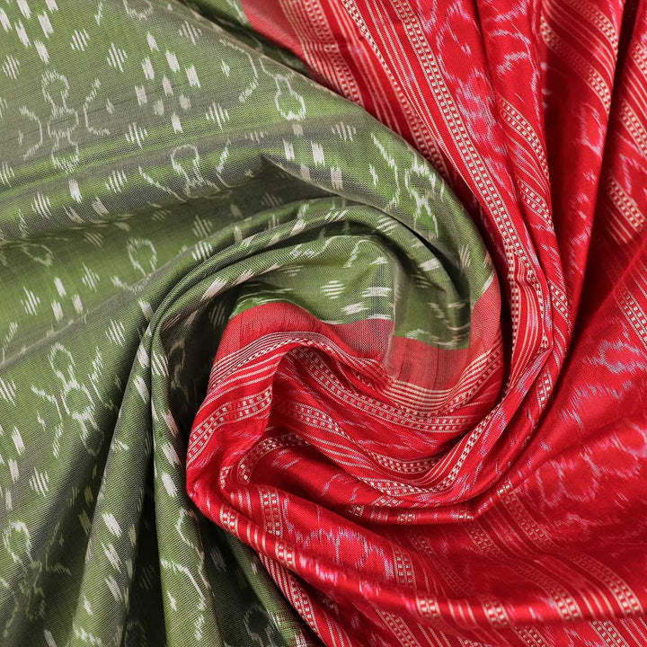 Handloom Sambalpuri Ikkat Silk Saree Handloom Saree_Sambalpuri Silk Priyadarshini Handloom
