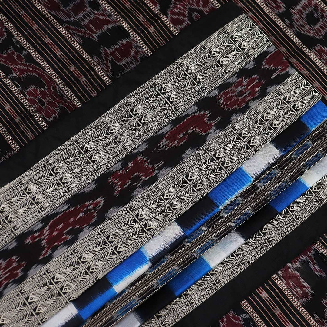 Handloom Sambalpuri Ikkat Silk Saree Handloom Saree_Sambalpuri Silk Priyadarshini Handloom