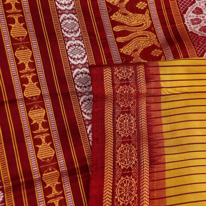 Handloom Sambalpuri Ikkat Silk Saree Handloom Saree_Sambalpuri Silk Priyadarshini Handloom