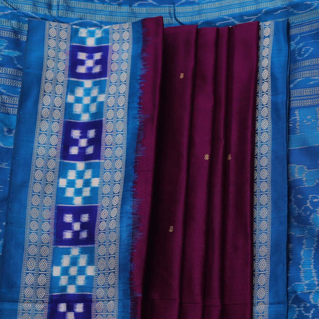 Handloom Sambalpuri Ikkat Silk Saree Handloom Saree_Sambalpuri Silk Priyadarshini Handloom