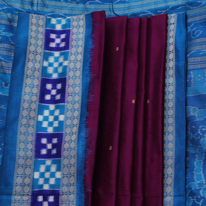 Handloom Sambalpuri Ikkat Silk Saree Handloom Saree_Sambalpuri Silk Priyadarshini Handloom