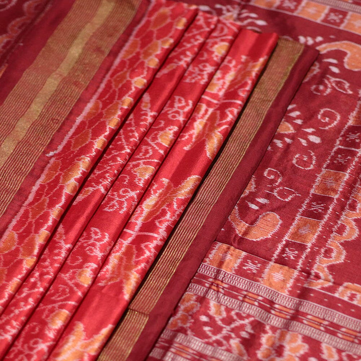 Handloom Sambalpuri Ikkat Silk Saree Handloom Saree_Sambalpuri Silk Priyadarshini Handloom