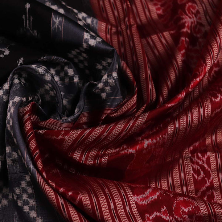 Handloom Sambalpuri Ikkat Silk Saree Handloom Saree_Sambalpuri Silk Priyadarshini Handloom
