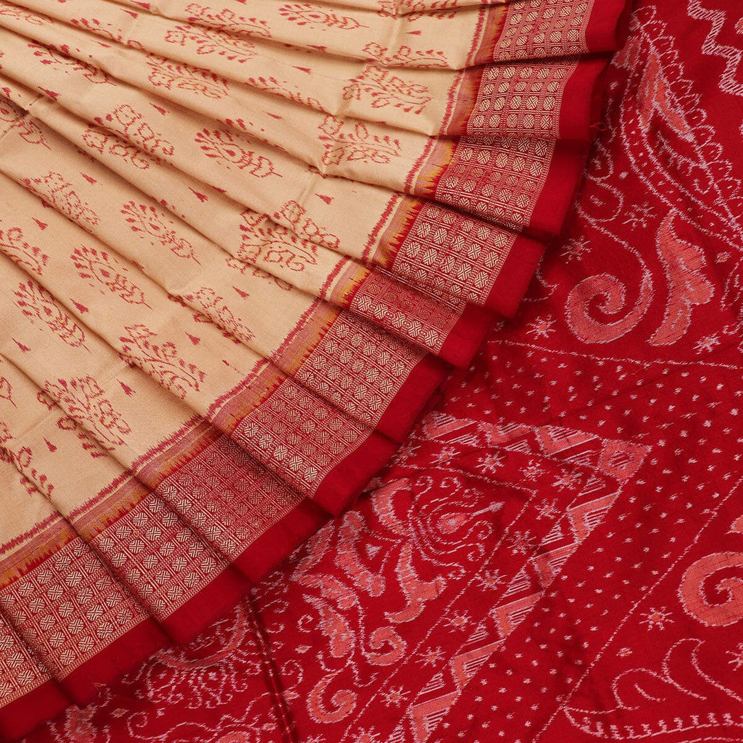 Handloom Sambalpuri Ikkat Silk Saree Handloom Saree_Sambalpuri Silk Priyadarshini Handloom