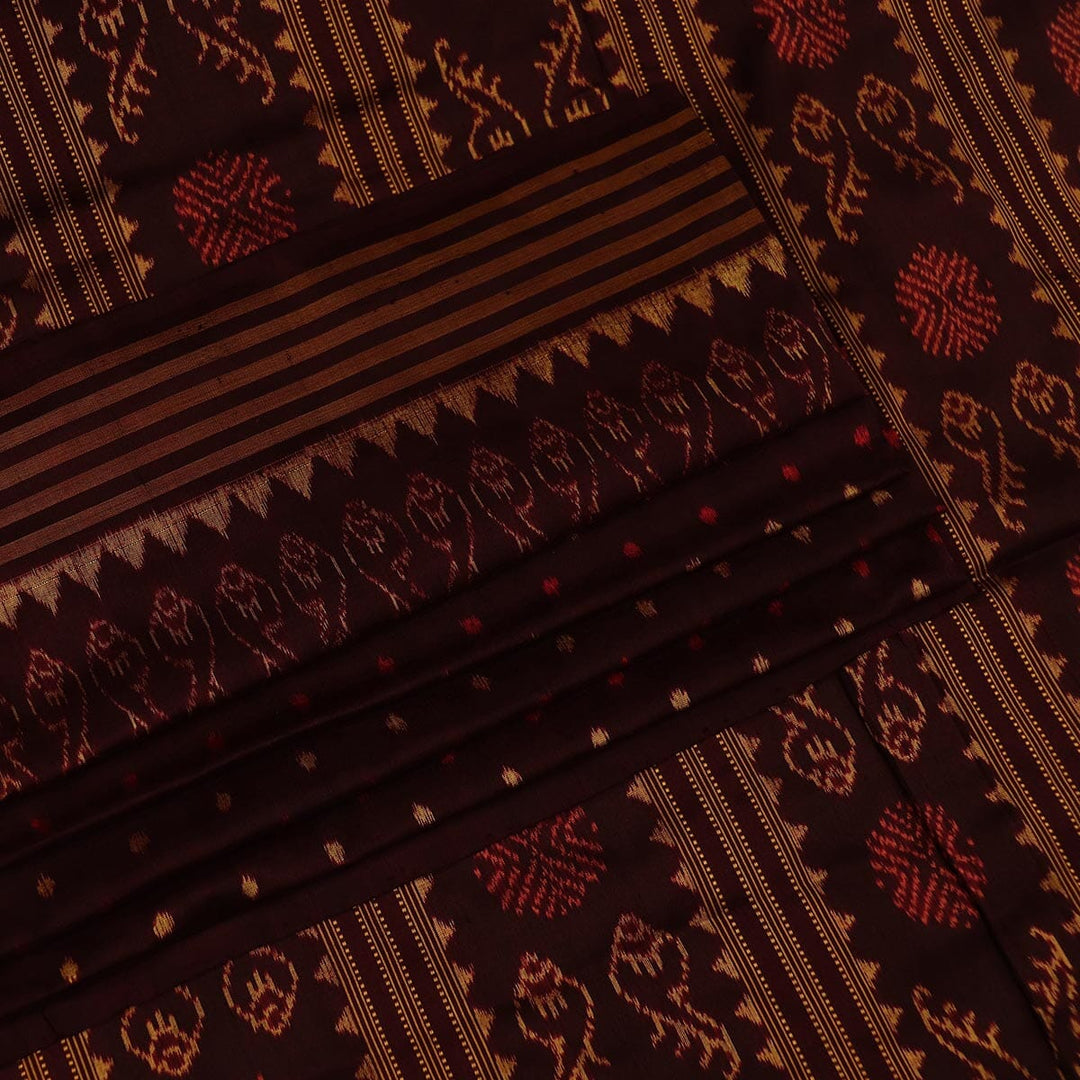 Handloom Sambalpuri Ikkat Silk Saree Handloom Saree_Sambalpuri Silk Priyadarshini Handloom