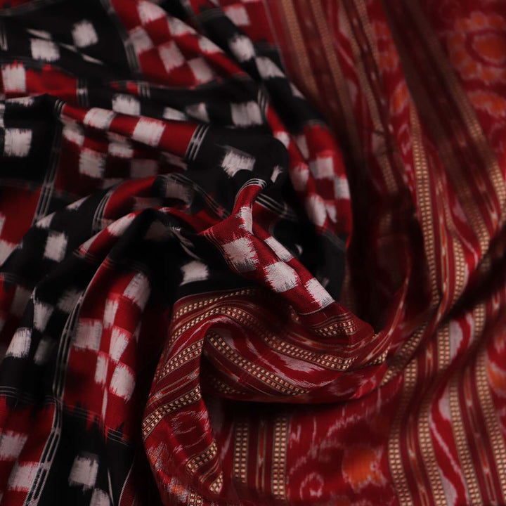 Handloom Sambalpuri Ikkat Silk Saree Handloom Saree_Sambalpuri Silk Priyadarshini Handloom