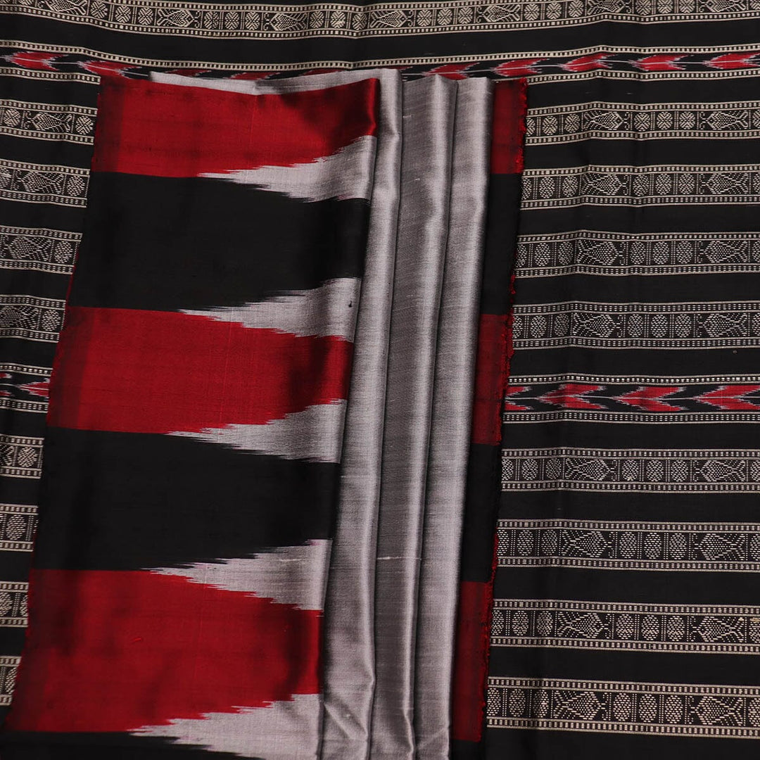 Handloom Sambalpuri Ikkat Silk Saree Handloom Saree_Sambalpuri Silk Priyadarshini Handloom