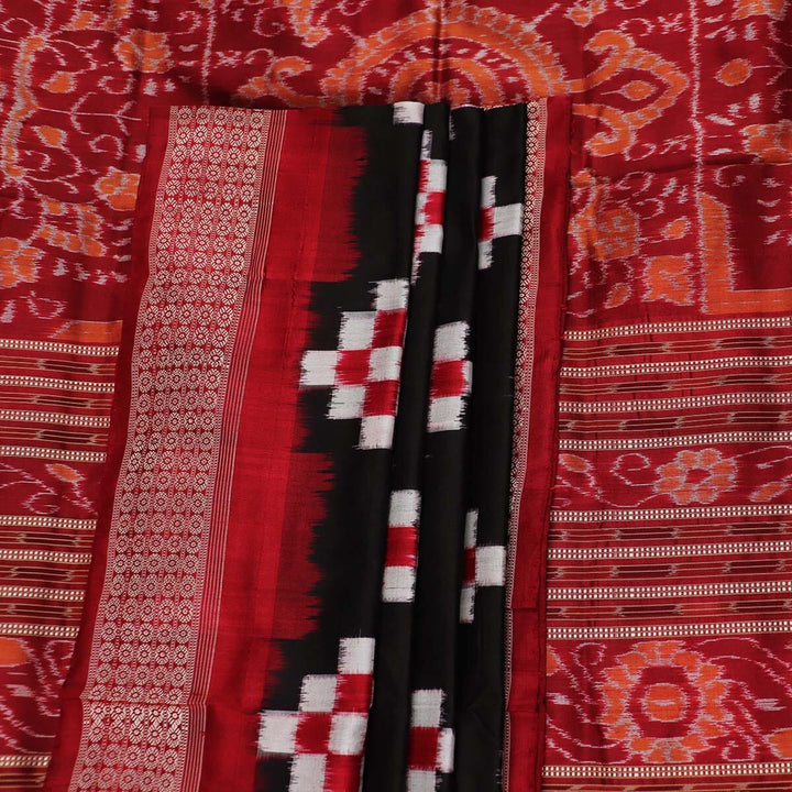 Handloom Sambalpuri Ikkat Silk Saree Handloom Saree_Sambalpuri Silk Priyadarshini Handloom