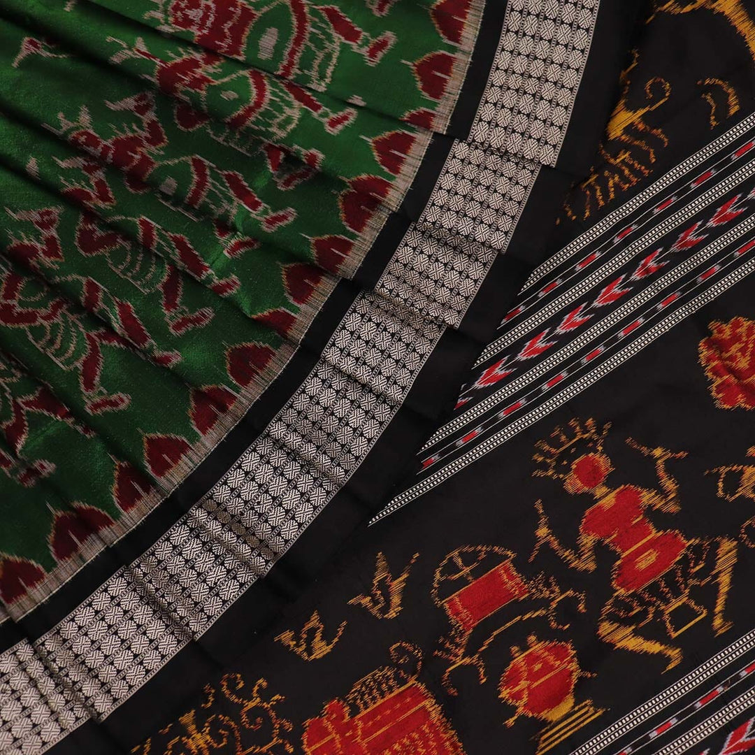 Handloom Sambalpuri Ikkat Silk Saree Handloom Saree_Sambalpuri Silk Priyadarshini Handloom