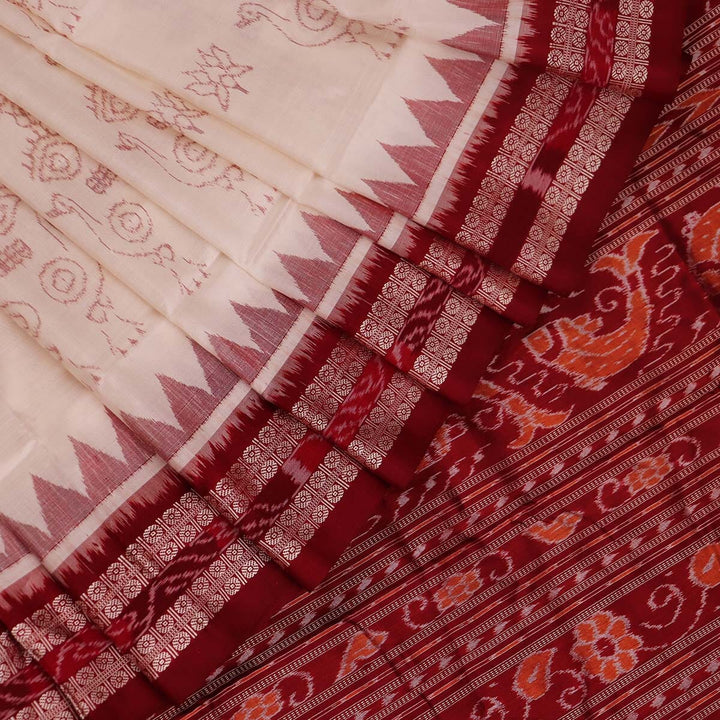 Handloom Sambalpuri Ikkat Silk Saree Handloom Saree_Sambalpuri Silk Priyadarshini Handloom