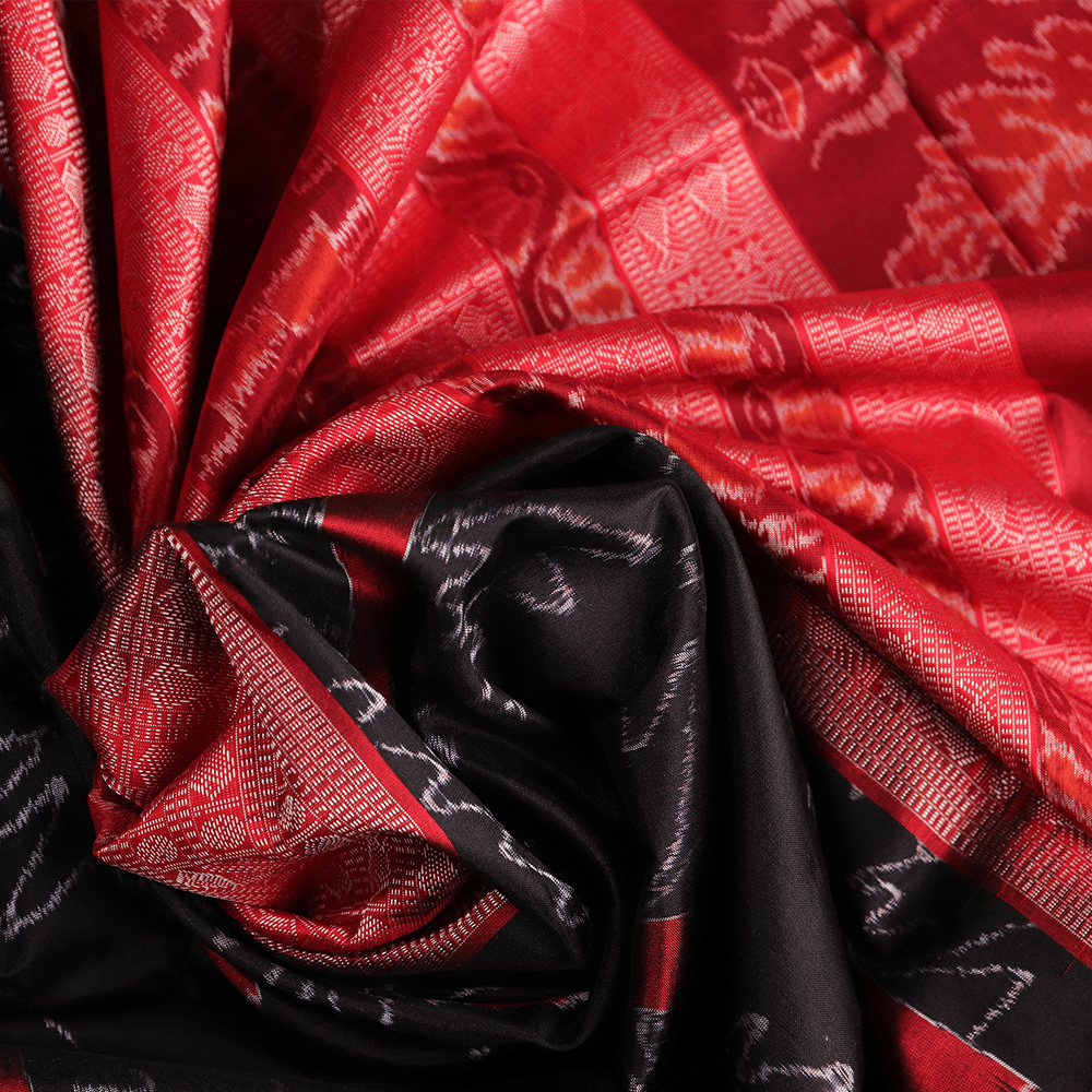 Handloom Sambalpuri Ikkat Silk Saree Handloom Saree_Sambalpuri Silk Priyadarshini Handloom