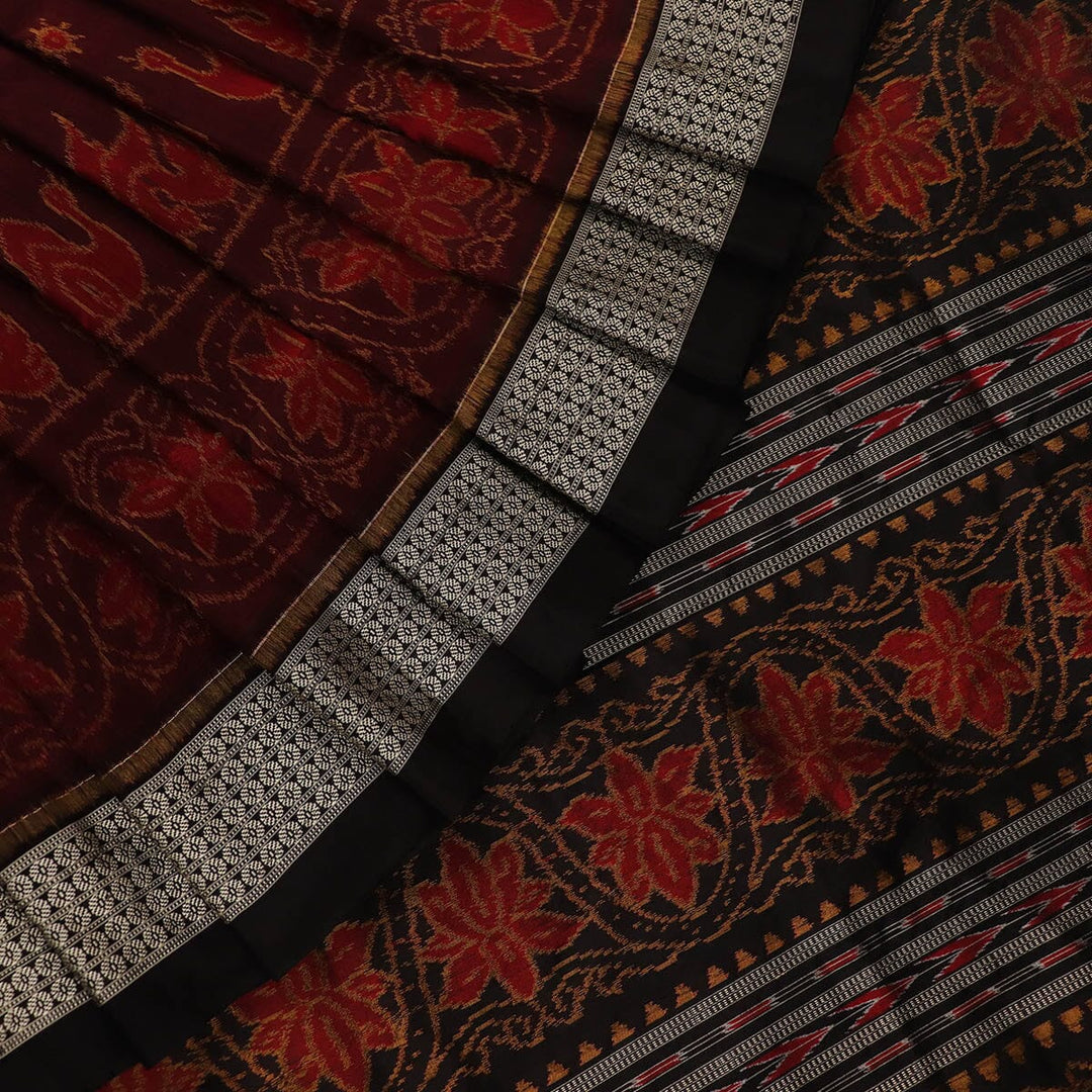 Handloom Sambalpuri Ikkat Silk Saree Handloom Saree_Sambalpuri Silk Priyadarshini Handloom