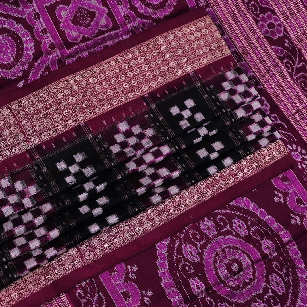 Handloom Sambalpuri Ikkat Silk Saree Handloom Saree_Sambalpuri Silk Priyadarshini Handloom