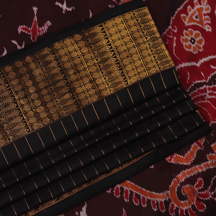 Handloom Sambalpuri Ikkat Silk Saree Handloom Saree_Sambalpuri Silk Priyadarshini Handloom