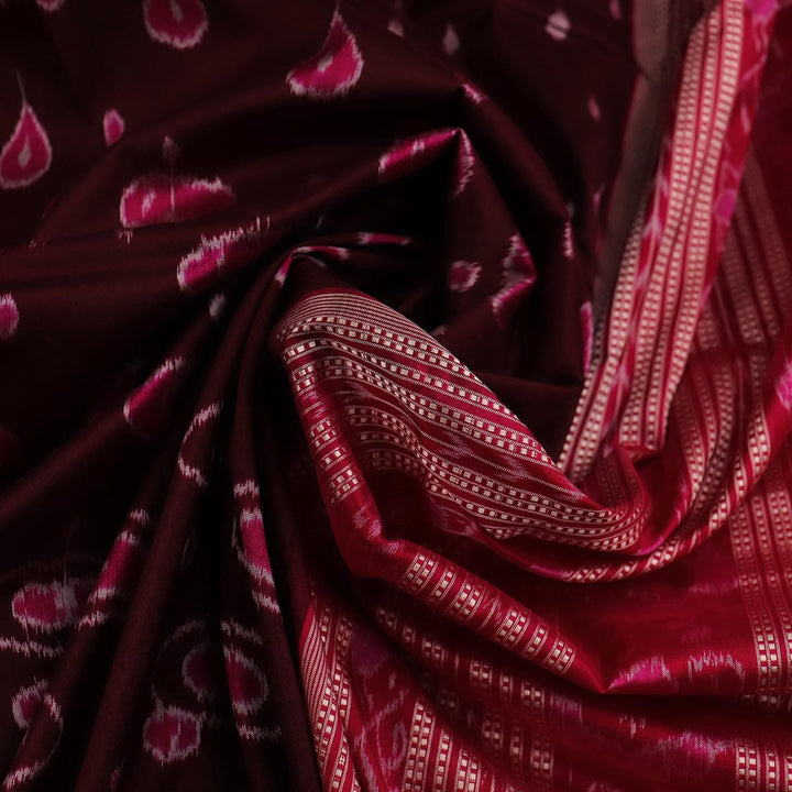 Handloom Sambalpuri Ikkat Silk Saree Handloom Saree_Sambalpuri Silk Priyadarshini Handloom