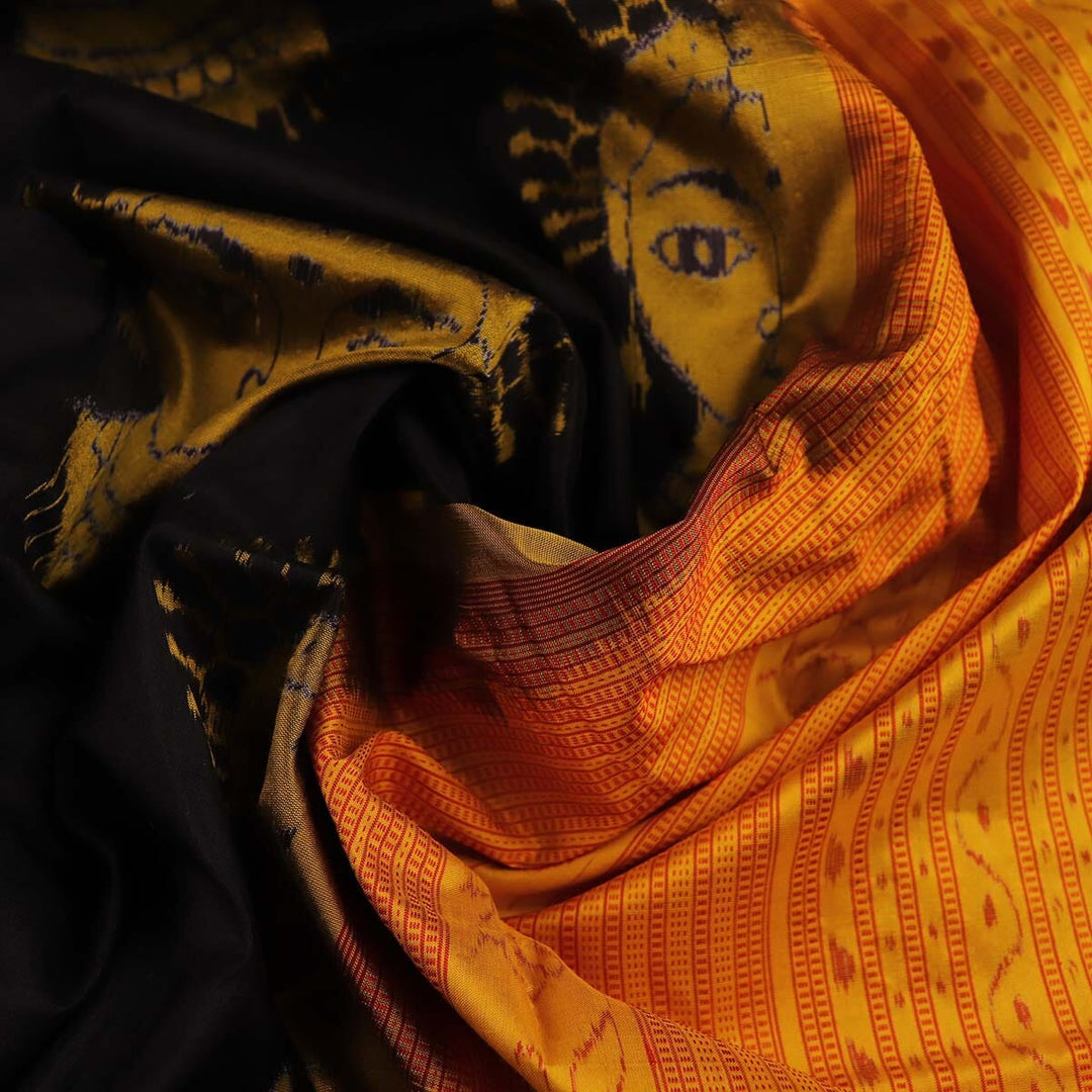 Handloom Sambalpuri Ikkat Silk Saree Handloom Saree_Sambalpuri Silk Priyadarshini Handloom