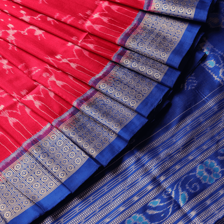 Handloom Sambalpuri Ikkat Silk Saree Handloom Saree_Sambalpuri Silk Priyadarshini Handloom