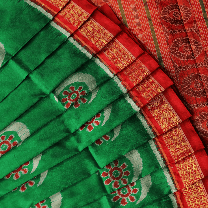 Handloom Sambalpuri Ikkat Silk Saree Handloom Saree_Sambalpuri Silk Priyadarshini Handloom
