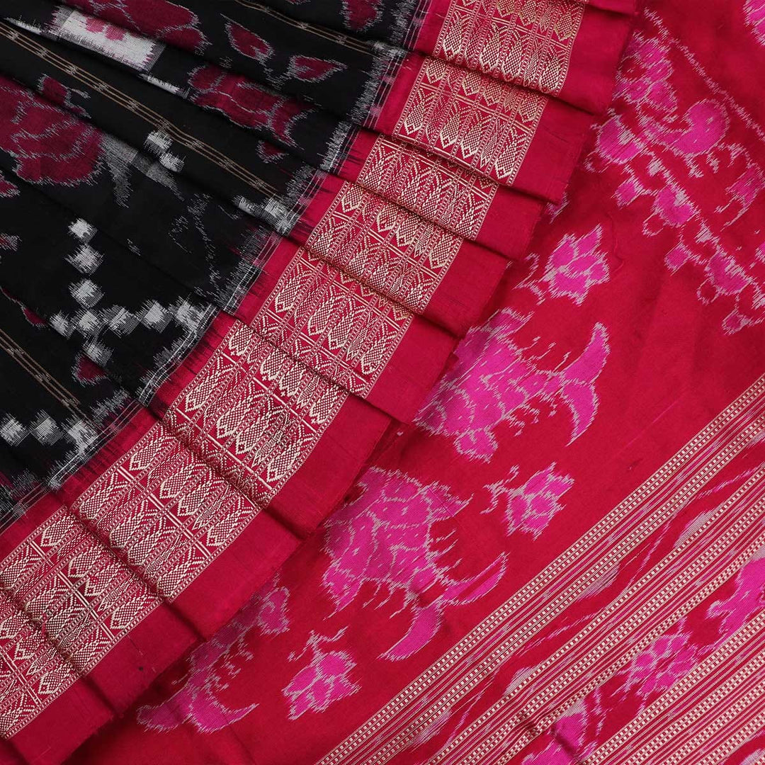 Handloom Sambalpuri Ikkat Silk Saree Handloom Saree_Sambalpuri Silk Priyadarshini Handloom 