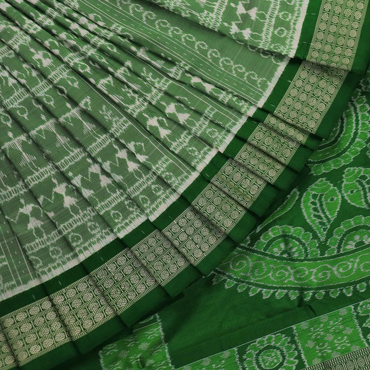Handloom Sambalpuri Ikkat Silk Saree Handloom Saree_Sambalpuri Silk Priyadarshini Handloom