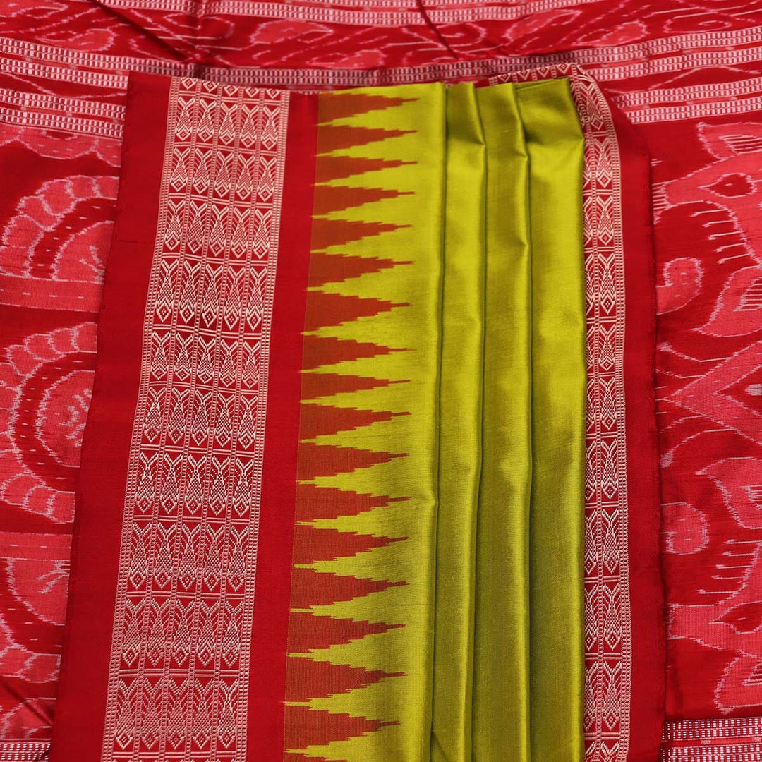 Handloom Sambalpuri Ikkat Silk Saree Handloom Saree_Sambalpuri Silk Priyadarshini Handloom 