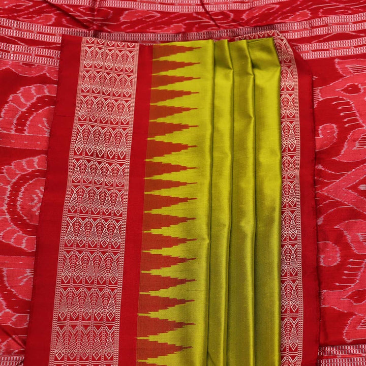 Handloom Sambalpuri Ikkat Silk Saree Handloom Saree_Sambalpuri Silk Priyadarshini Handloom