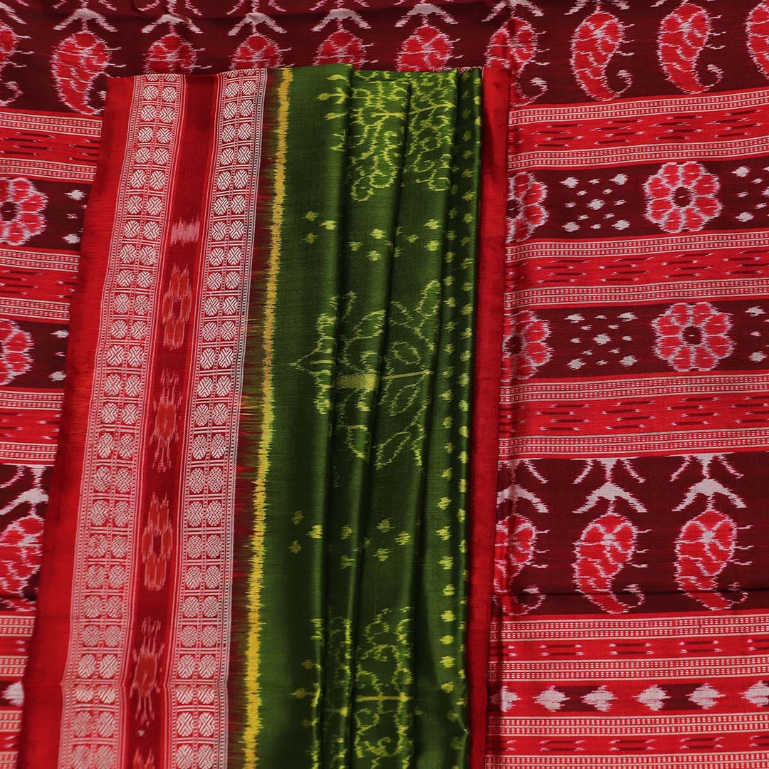 Handloom Sambalpuri Ikkat Silk Saree Handloom Saree_Sambalpuri Silk Priyadarshini Handloom