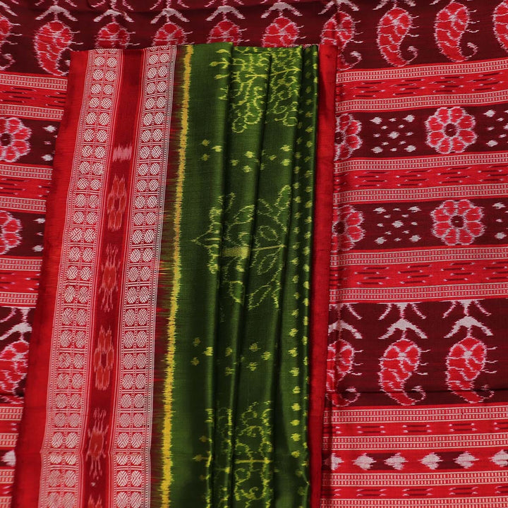 Handloom Sambalpuri Ikkat Silk Saree Handloom Saree_Sambalpuri Silk Priyadarshini Handloom