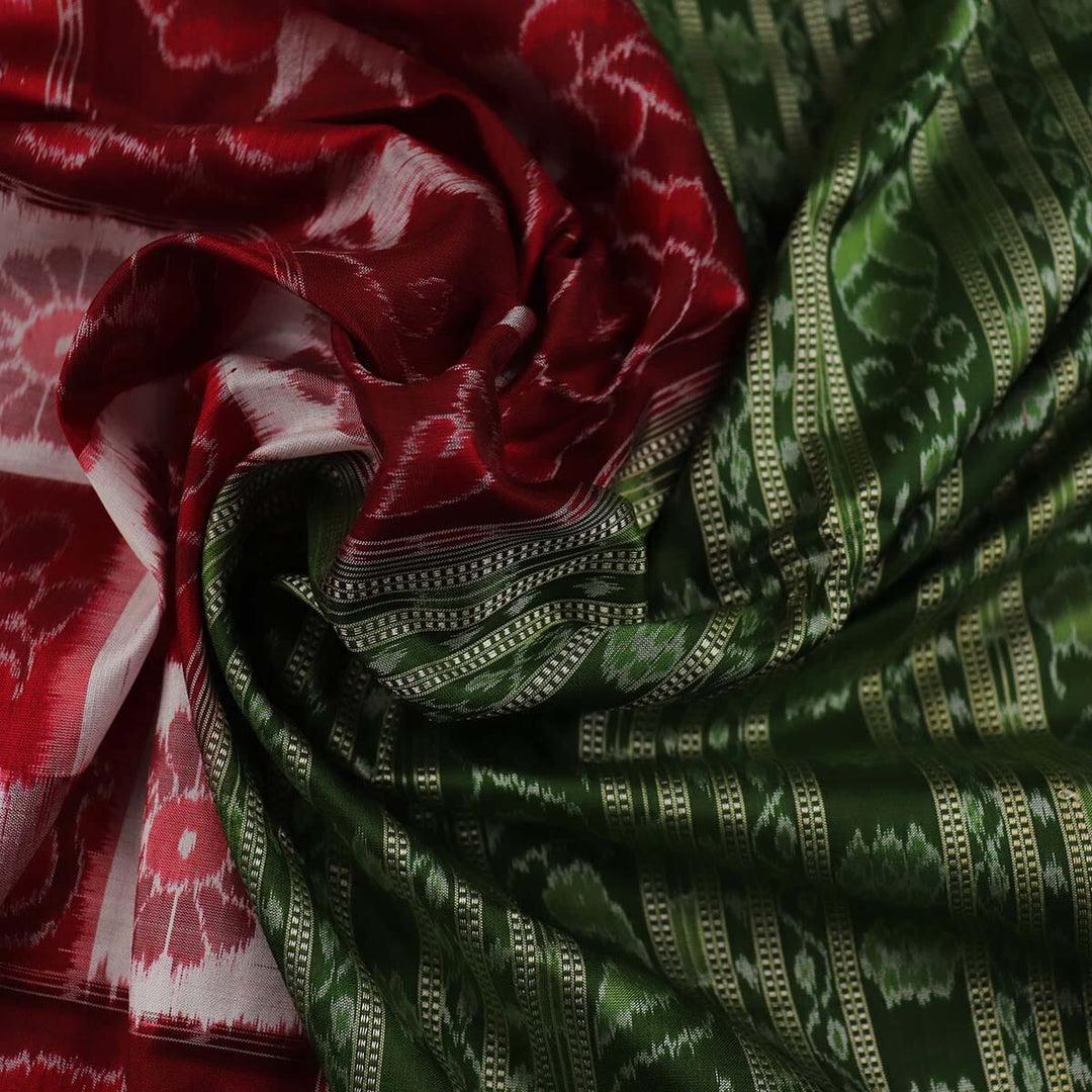 Handloom Sambalpuri Ikkat Silk Saree Handloom Saree_Sambalpuri Silk Priyadarshini Handloom