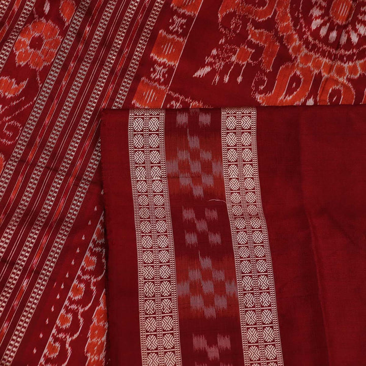 Handloom Sambalpuri Ikkat Silk Saree Handloom Saree_Sambalpuri Silk Priyadarshini Handloom