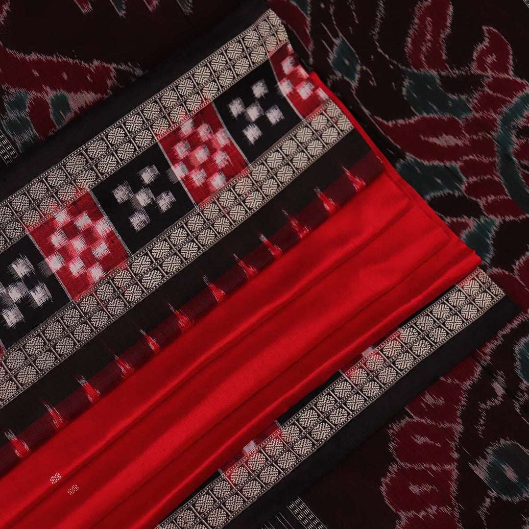 Handloom Sambalpuri Ikkat Silk Saree Handloom Saree_Sambalpuri Silk Priyadarshini Handloom