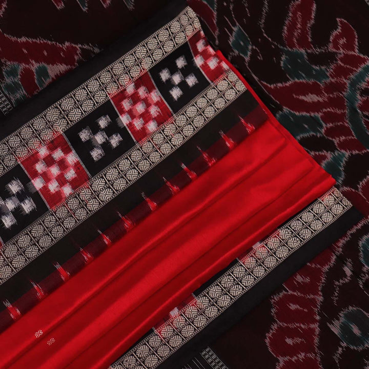 Handloom Sambalpuri Ikkat Silk Saree Handloom Saree_Sambalpuri Silk Priyadarshini Handloom