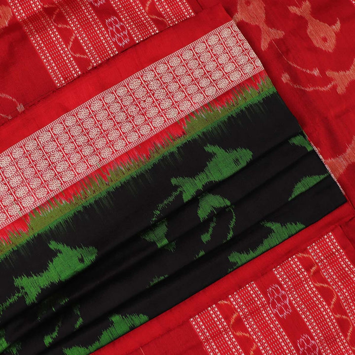 Handloom Sambalpuri Ikkat Silk Saree Handloom Saree_Sambalpuri Silk Priyadarshini Handloom