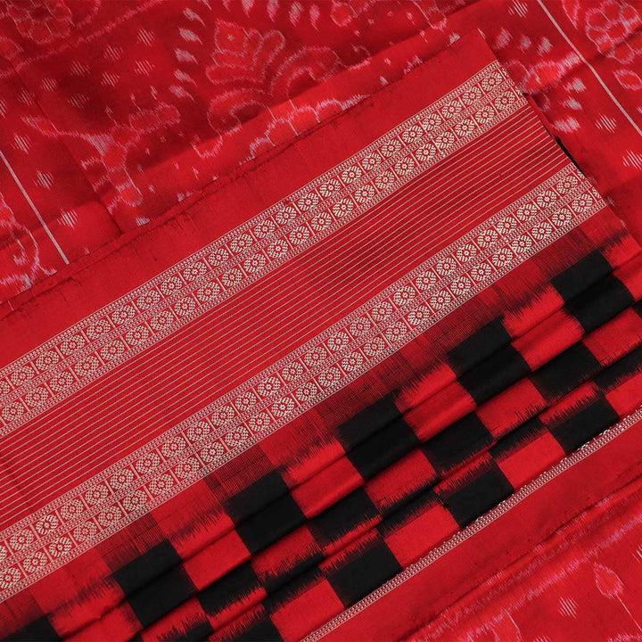 Handloom Sambalpuri Ikkat Silk Saree Handloom Saree_Sambalpuri Silk Priyadarshini Handloom